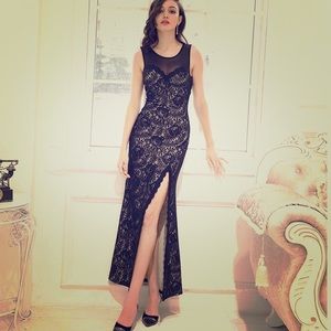 Evening Gown Maxi Dress